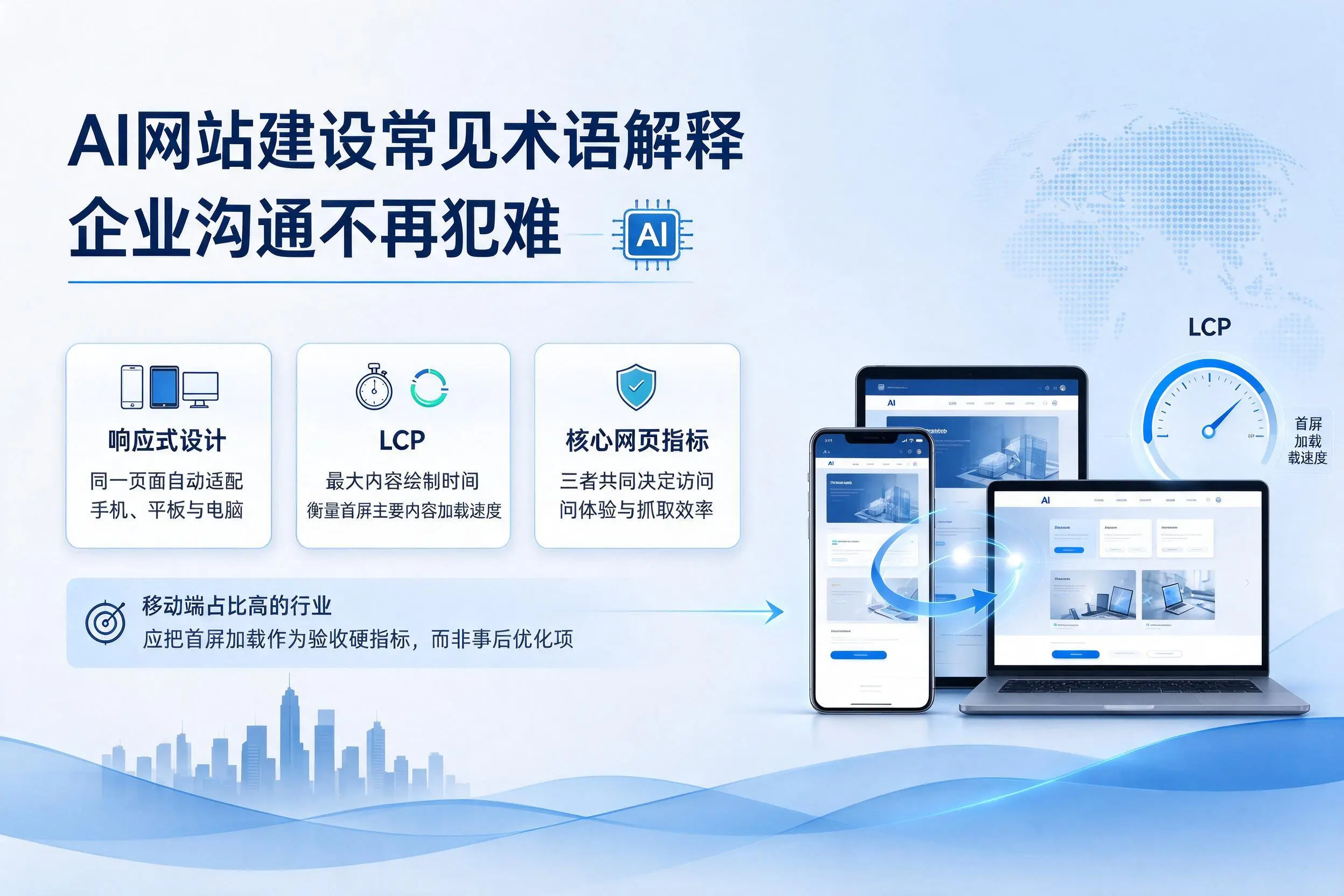 AI网站建设常见术语解释，百色企业沟通不再犯难